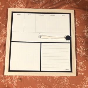 💙 Weekly Planner Board